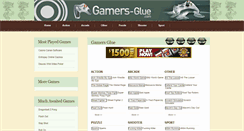 Desktop Screenshot of gamersglue.com