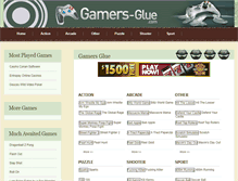 Tablet Screenshot of gamersglue.com